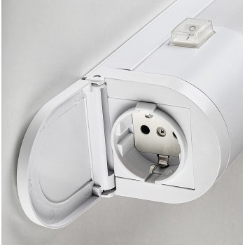 Aplica LED bucatarie IP65 Duddu alb Rabalux 78028, 87 cm, 20W