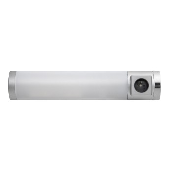 Aplica LED bucatarie Soft 2E argintiu Rabalux 78038, 45 cm, 5W