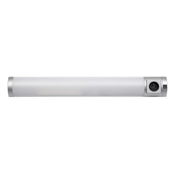 Aplica LED bucatarie Soft 2E argintiu Rabalux 78039, 68 cm, 8W