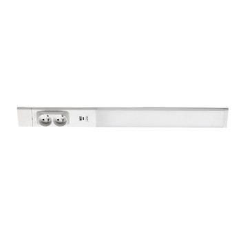 Aplica LED bucatarie Bilal E alb mat Rabalux 78042, 60 cm, 18W