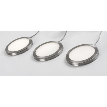 Aplica LED bucatarie Socavi argintiu Rabalux 78043, 0.7 cm, 3W