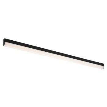 Aplica LED bucatarie Band2 negru Rabalux 78051, 113.5 cm, 24W