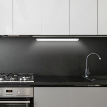 Aplica LED bucatarie Easylight2 argintiu Rabalux 78062, 91 cm, 15W