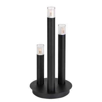 Veioza Ramira negru Rabalux 74365, 3xG9