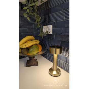 Veioza LED Senan auriu Rabalux 74207, 2.7W