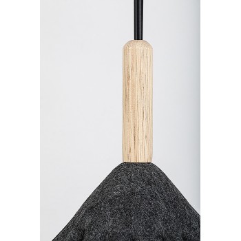 Pendul Linavo negru Rabalux 72164, 1xE27