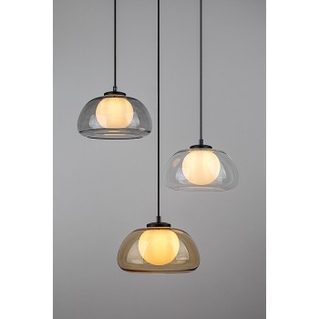 Pendul Elowen negru Rabalux 72276, 3xG9