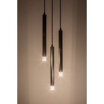 Pendul Ramira negru Rabalux 72358, 3xG9