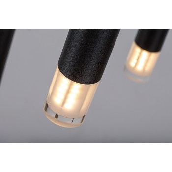 Pendul Ramira negru Rabalux 72360, 5xG9
