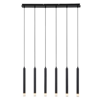 Pendul Ramira negru Rabalux 72362, 6xG9