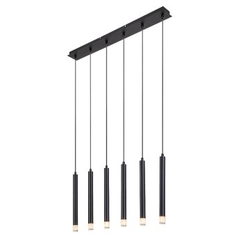 Pendul Ramira negru Rabalux 72362, 6xG9