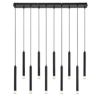 Pendul Ramira negru Rabalux 72364, 10xG9