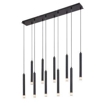 Pendul Ramira negru Rabalux 72364, 10xG9