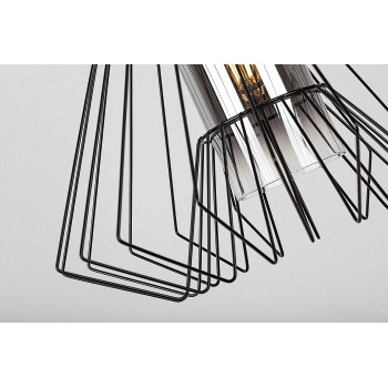 Pendul Emerencia negru Rabalux 72372, 1xE27