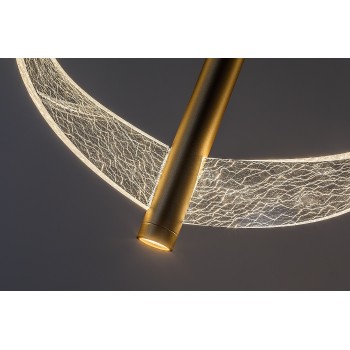 Pendul LED Olyssia auriu Rabalux 72464, 8W