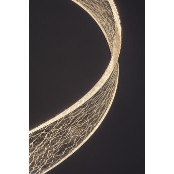 Pendul LED Olyssia auriu Rabalux 72464, 8W