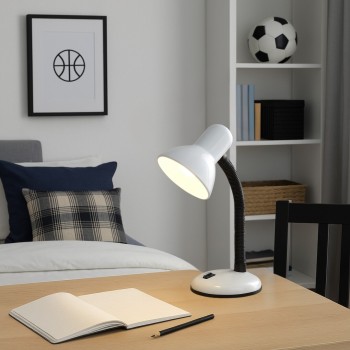 Lampa de birou Dylan alb Rabalux 4168, 1xE27