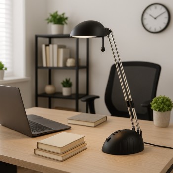 Lampa de birou LED Ronald negru Rabalux 4334, 5W