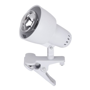 Lampa de birou Clip alb Rabalux 4356, 1xE14