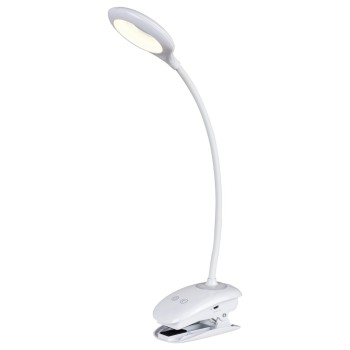 Lampa de birou LED Harris alb Rabalux 6448, 4W