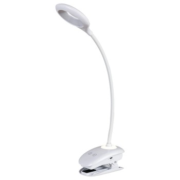 Lampa de birou LED Harris alb Rabalux 6448, 4W