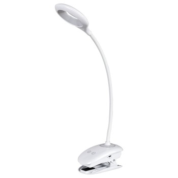 Lampa de birou LED Harris alb Rabalux 6448, 4W