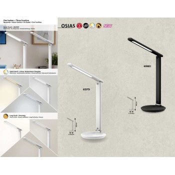 Lampa de birou LED Osias alb Rabalux 6979, 9W