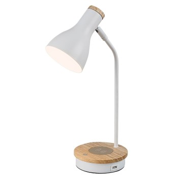 Lampa de birou Mosley alb mat Rabalux 74001, 1xE14