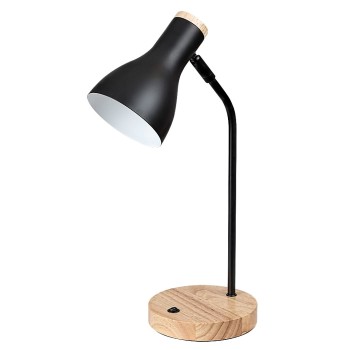 Lampa de birou Ferb negru mat Rabalux 74002, 1xE14