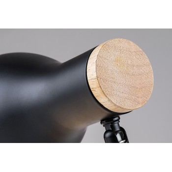 Lampa de birou Ferb negru mat Rabalux 74002, 1xE14