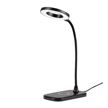 Lampa de birou LED Hardin negru Rabalux 74013, 5W