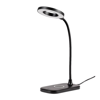 Lampa de birou LED Hardin negru Rabalux 74013, 5W