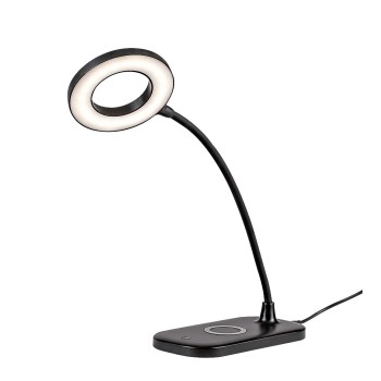 Lampa de birou LED Hardin negru Rabalux 74013, 5W