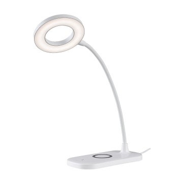 Lampa de birou LED Hardin alb Rabalux 74014, 5W