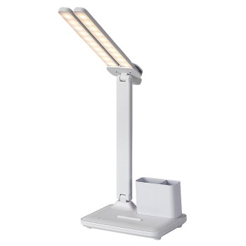 Lampa de birou LED Elumo alb Rabalux 74032, 5W