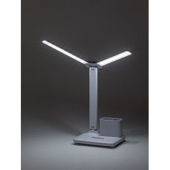 Lampa de birou LED Elumo alb Rabalux 74032, 5W