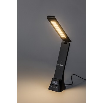 Lampa de birou LED Serilo negru Rabalux 74036, 6W