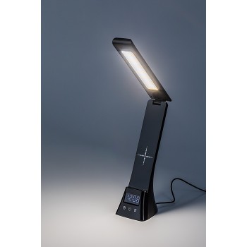 Lampa de birou LED Serilo negru Rabalux 74036, 6W