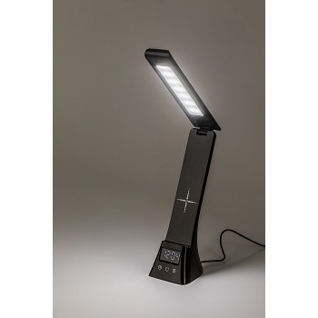 Lampa de birou LED Serilo negru Rabalux 74036, 6W