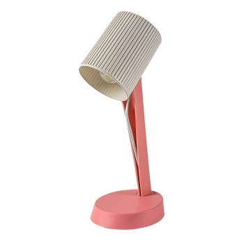 Lampa de birou Solvet roz Rabalux 74088, 1xE14