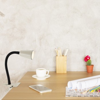 Lampa de birou Aldo negru Rabalux 74091, 1xGU10