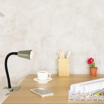 Lampa de birou Aldo negru Rabalux 74092, 1xGU10