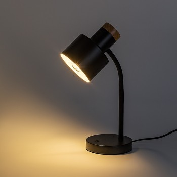 Lampa de birou Pastro negru Rabalux 74096, 1xE27