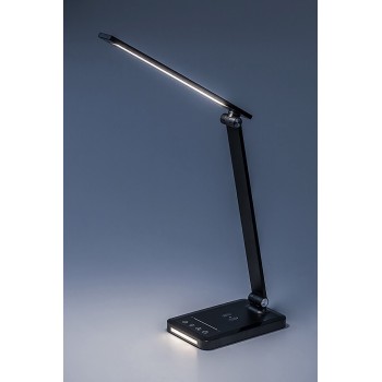 Lampa de birou LED Traze negru Rabalux 74213, 5W