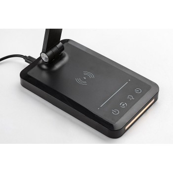 Lampa de birou LED Traze negru Rabalux 74213, 5W