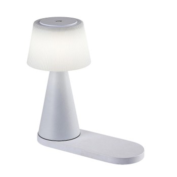 Lampa de birou LED Zavier alb Rabalux 74214, 5W