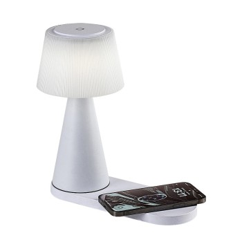 Lampa de birou LED Zavier alb Rabalux 74214, 5W