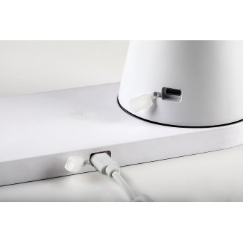 Lampa de birou LED Zavier alb Rabalux 74214, 5W