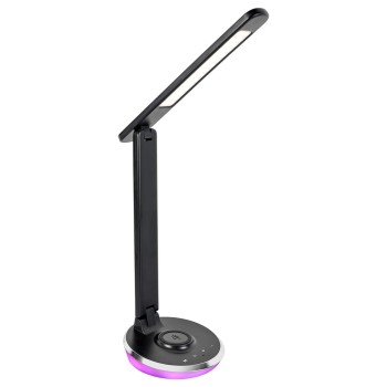 Lampa de birou LED Jacey negru Rabalux 74226, 6W