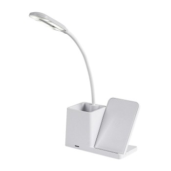 Lampa de birou LED Cerie alb Rabalux 74233, 4W